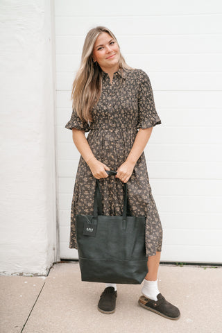 Meadowbrook Floral Midi Dress