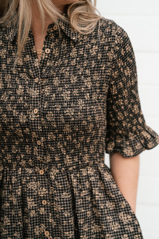 Meadowbrook Floral Midi Dress