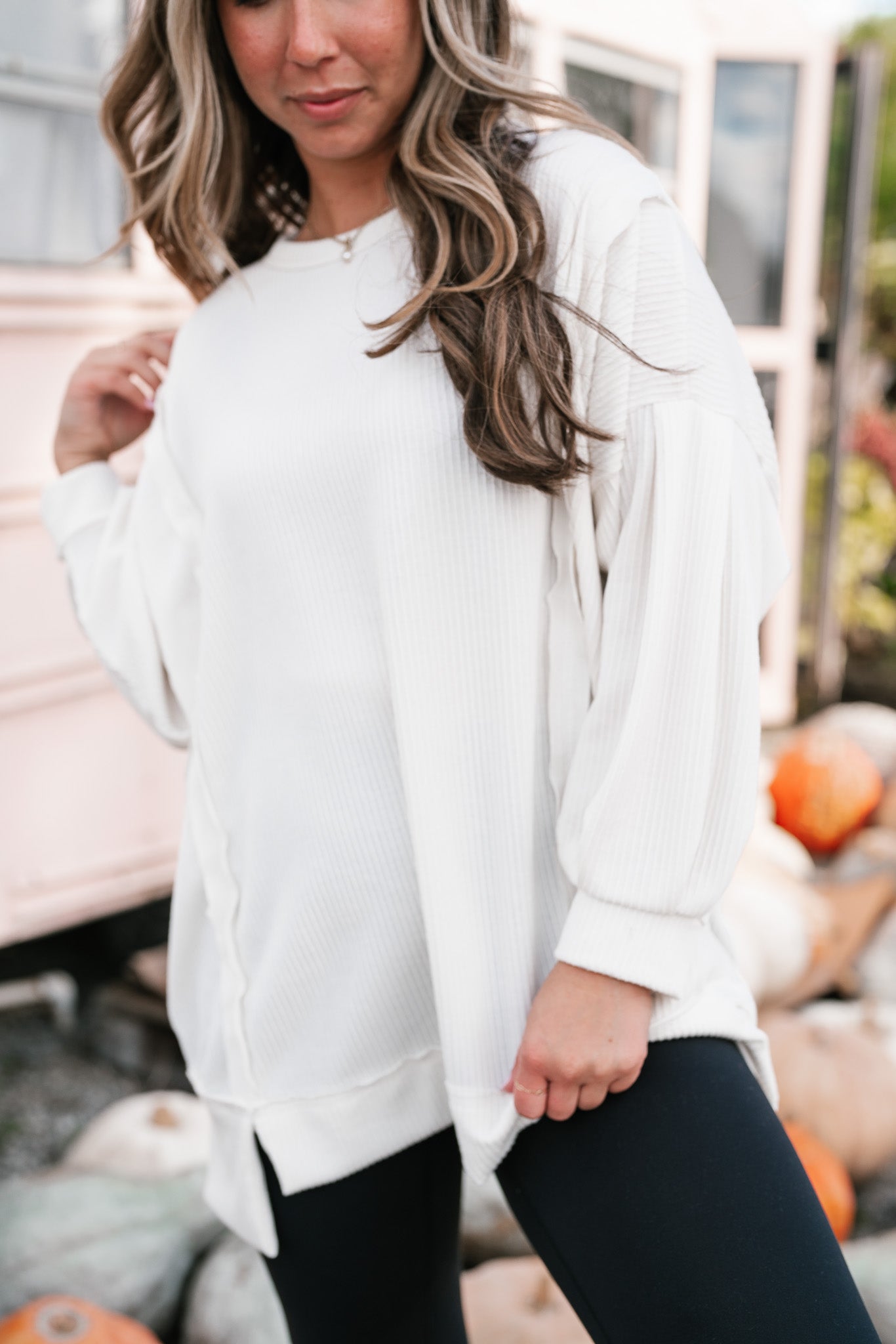 Northern Ribbed Oversized Sweater