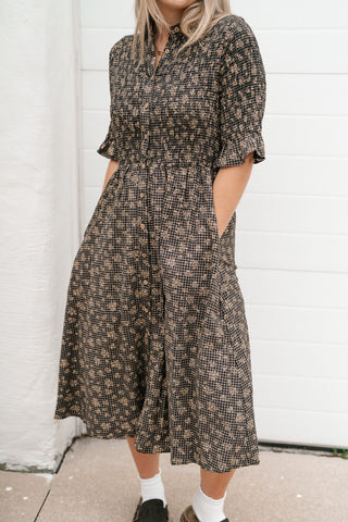Meadowbrook Floral Midi Dress