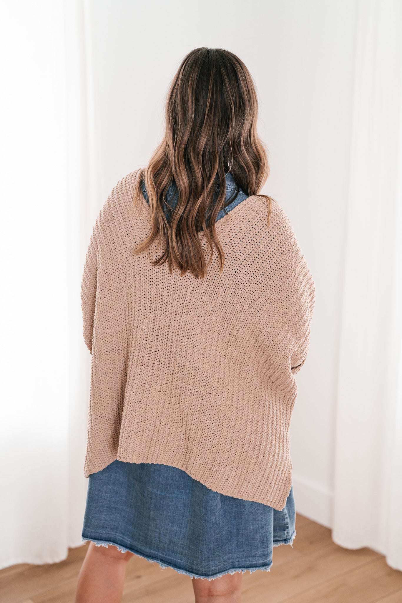 Trea Open Knit Lounge Cardigan