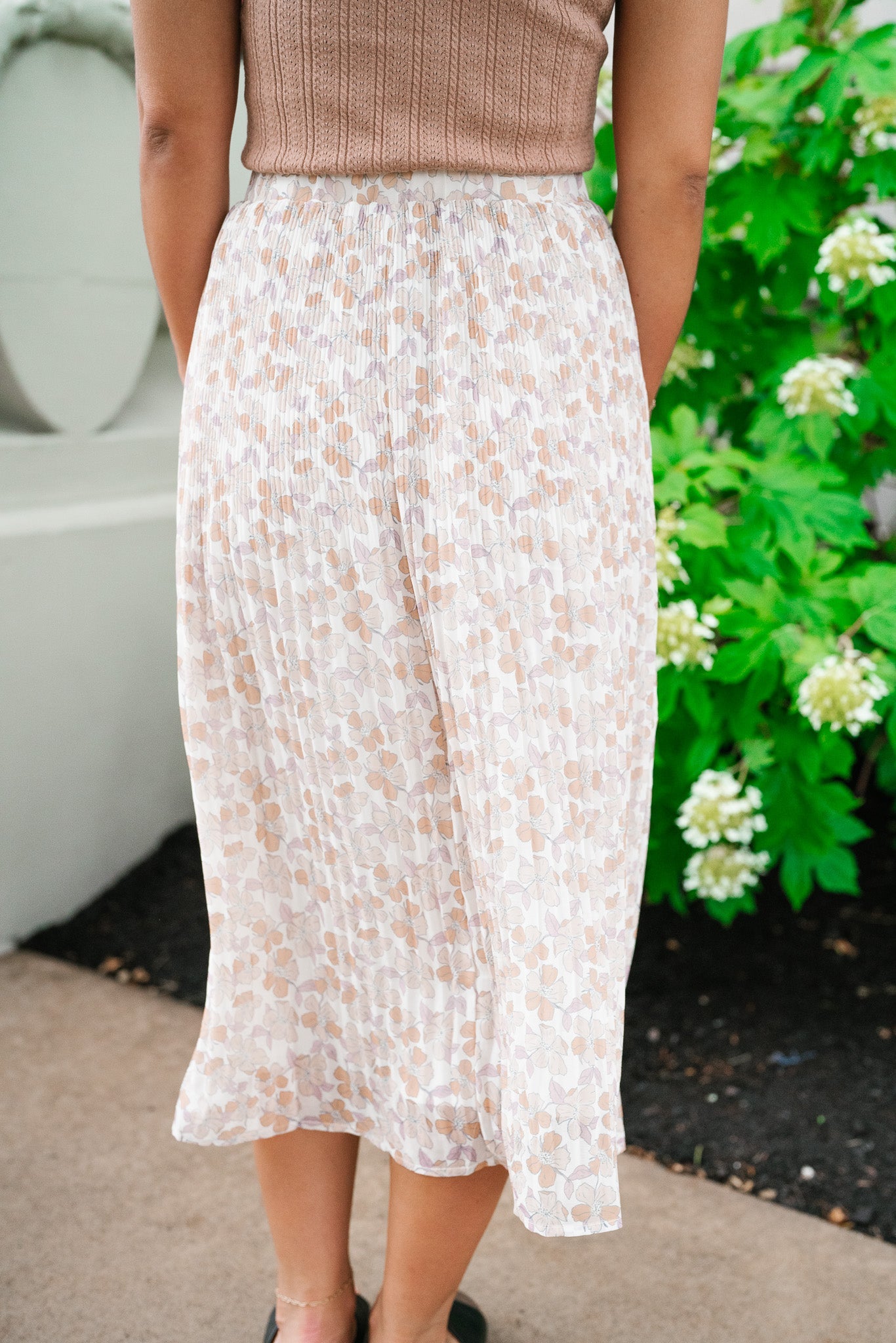 Garden Charm Midi Skirt