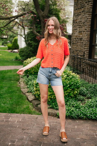 Bright Moment Short Sleeve Top