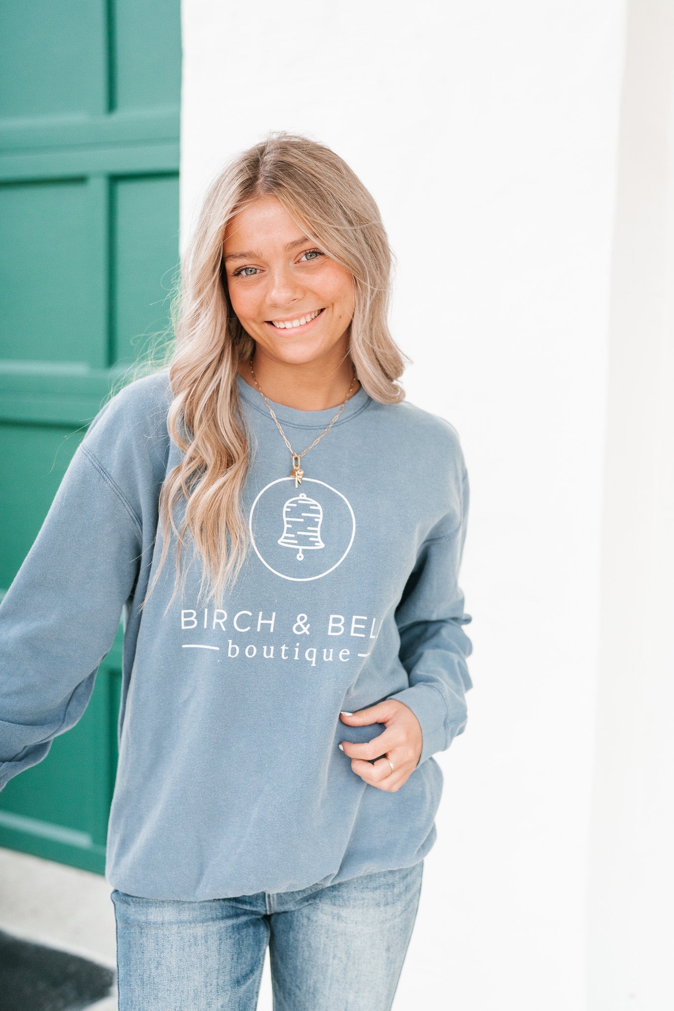 "Birch & Bell" Crewneck