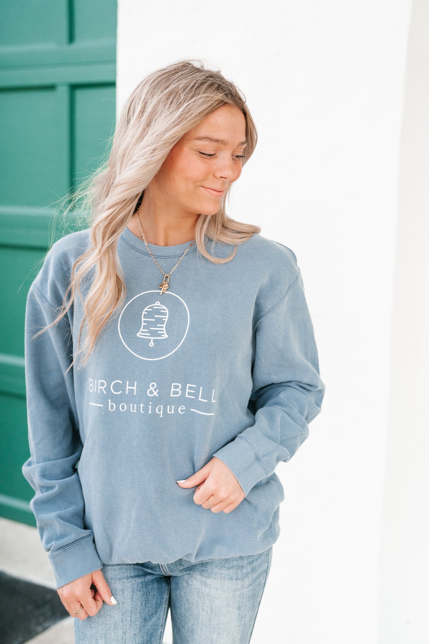 "Birch & Bell" Crewneck