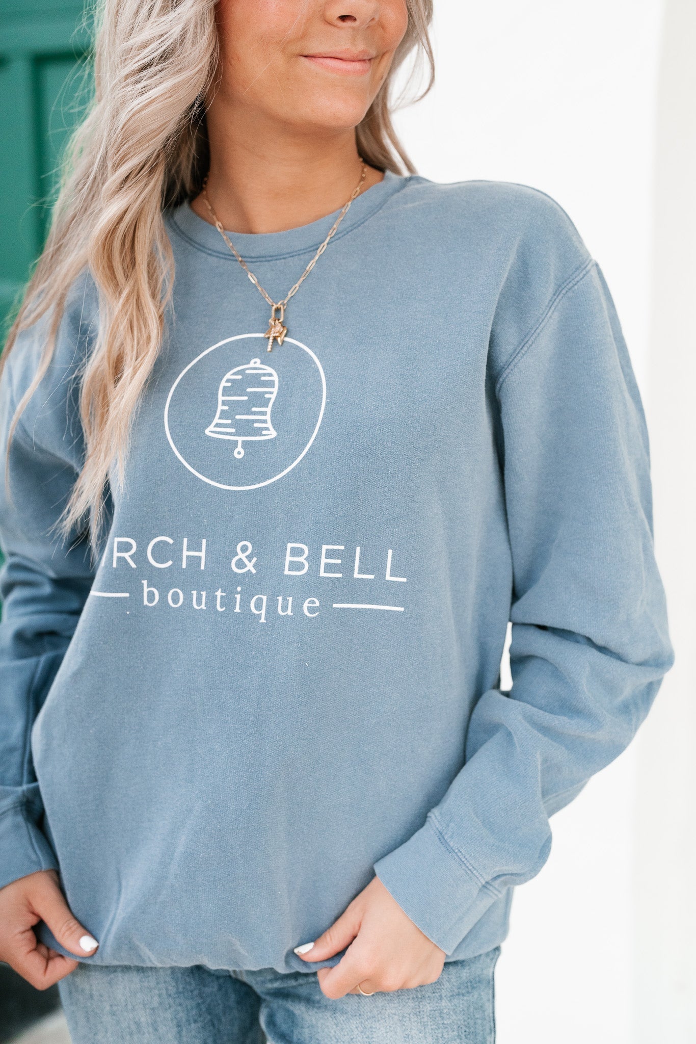 "Birch & Bell" Crewneck