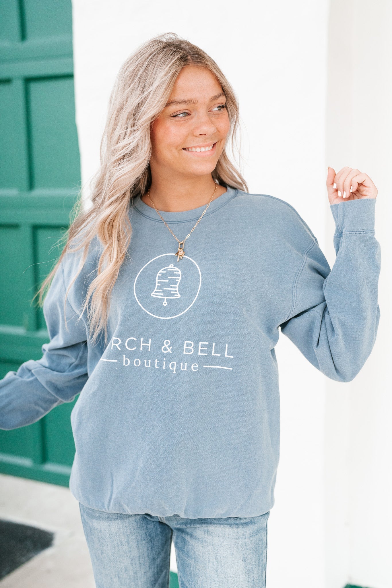 "Birch & Bell" Crewneck