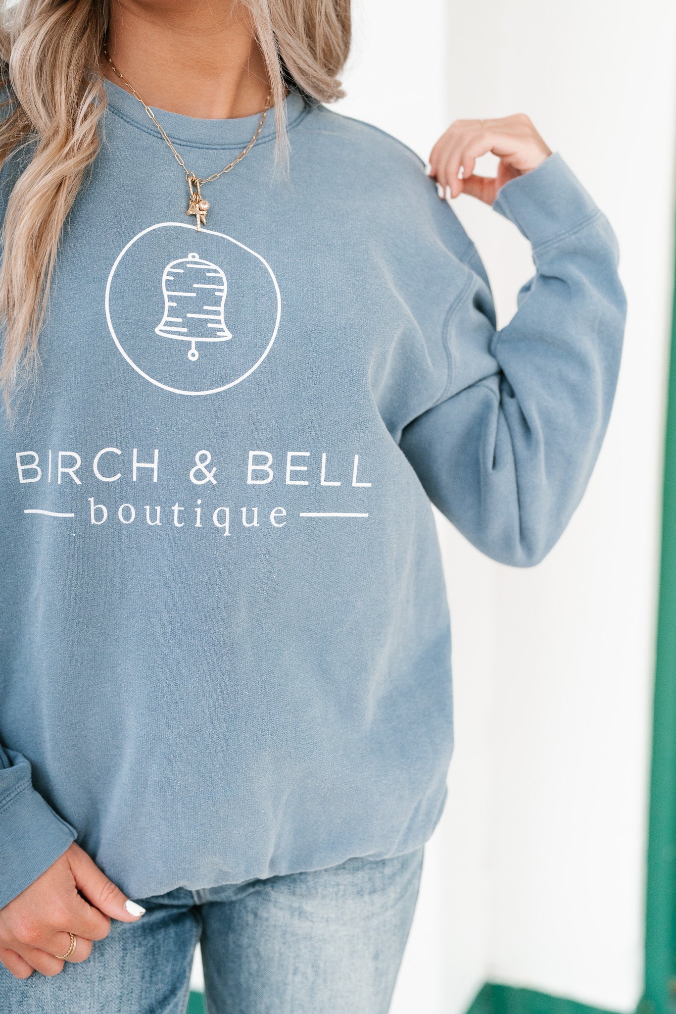 "Birch & Bell" Crewneck