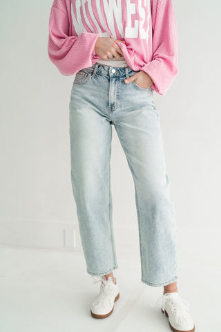 Lovervet Brooklyn Super High Long Barrel Jean