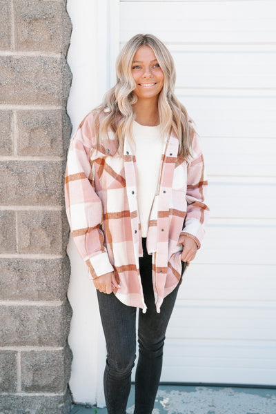 Tracey Plaid Shacket