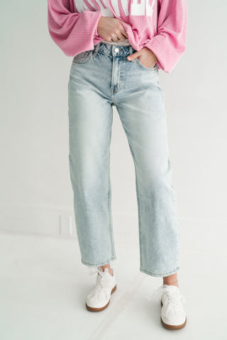 Lovervet Brooklyn Super High Long Barrel Jean