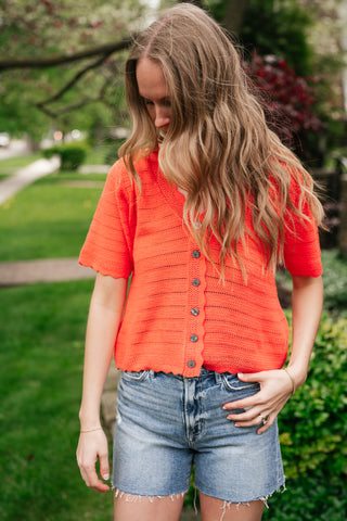 Bright Moment Short Sleeve Top