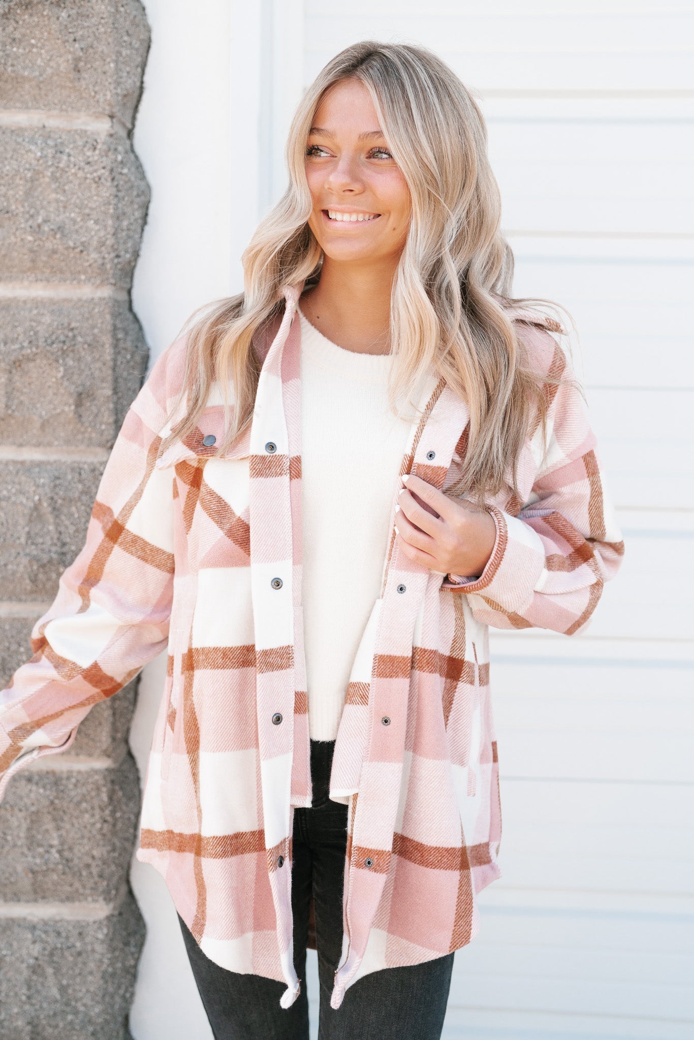 Tracey Plaid Shacket