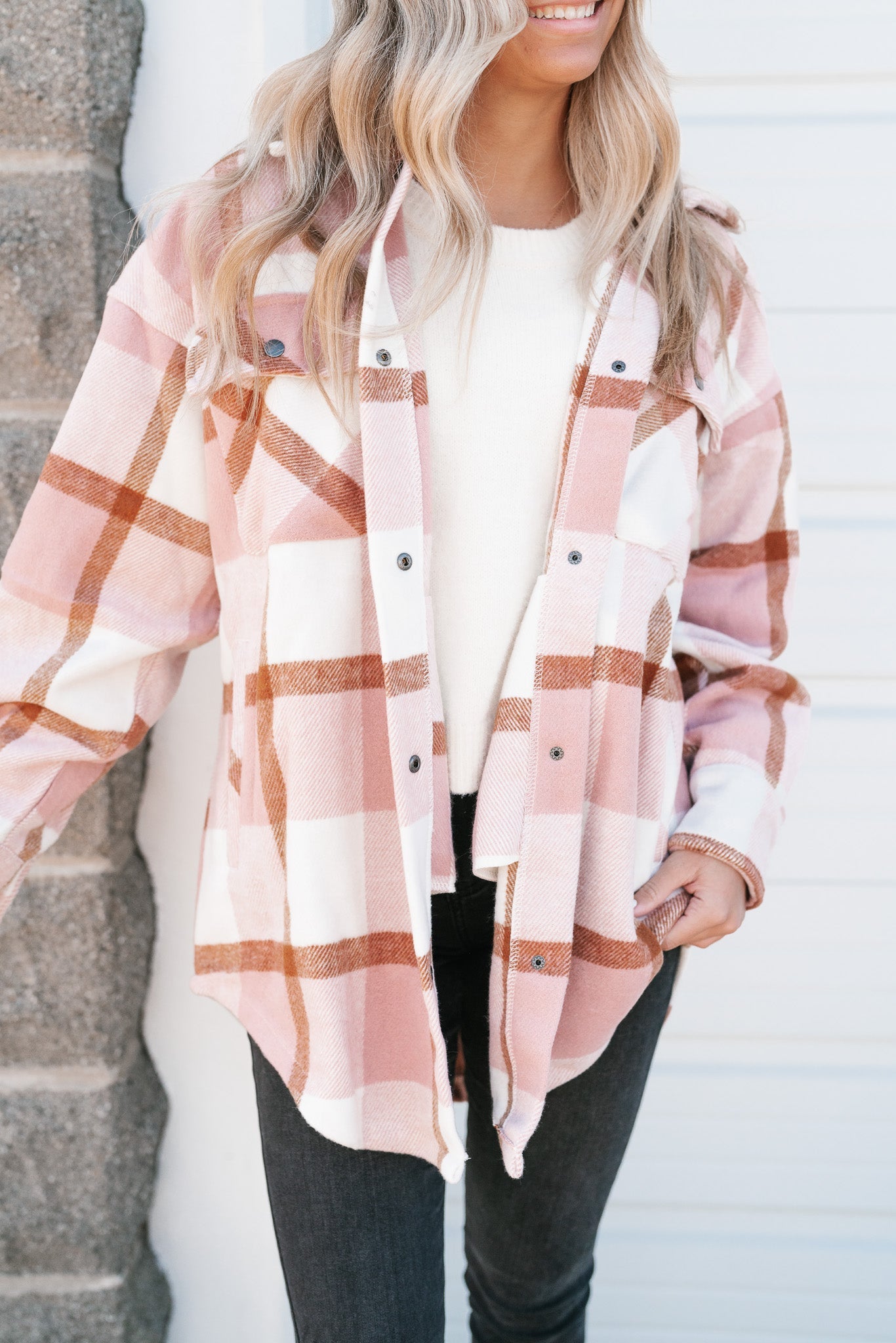 Tracey Plaid Shacket