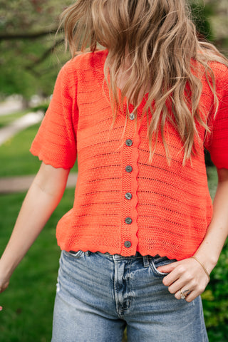 Bright Moment Short Sleeve Top