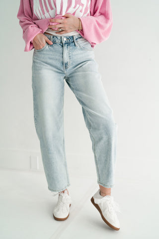 Lovervet Brooklyn Super High Long Barrel Jean