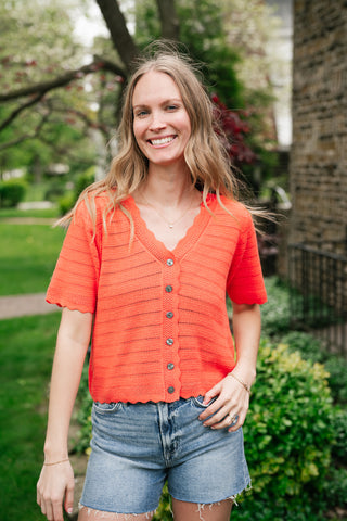 Bright Moment Short Sleeve Top