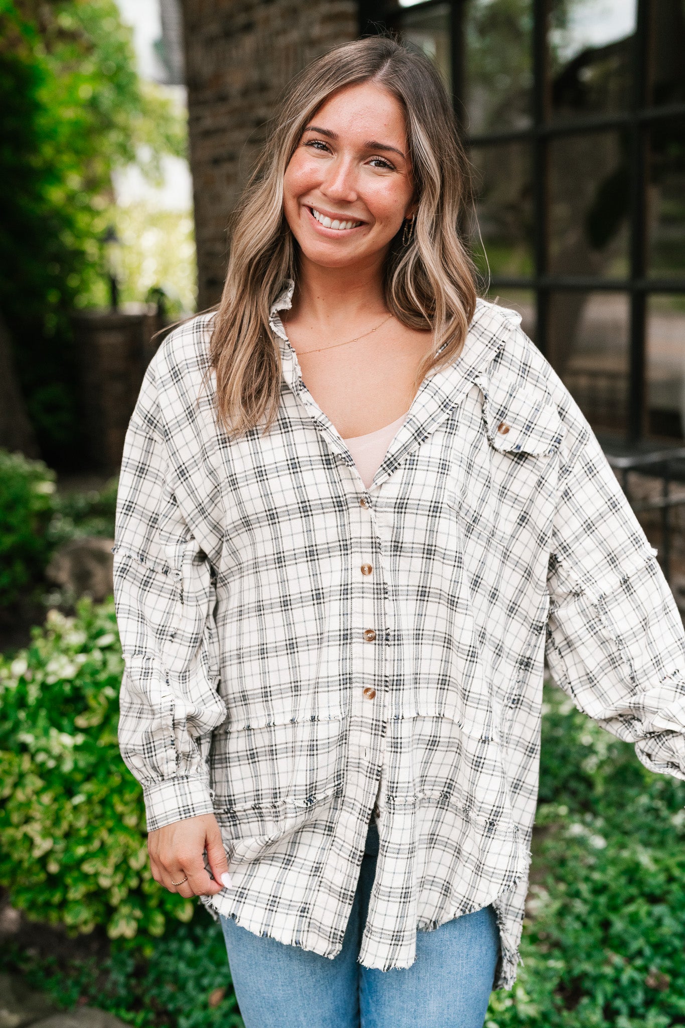 Channel the Flannel Top