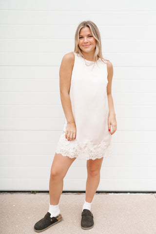 Sweet Memories Lace Mini Dress