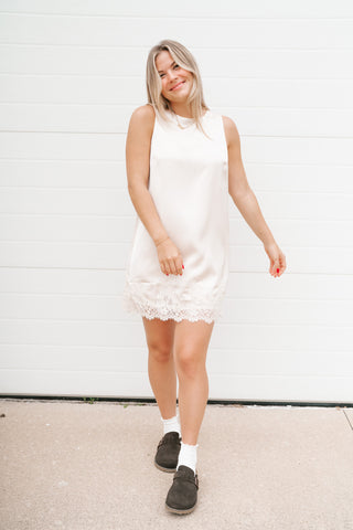 Sweet Memories Lace Mini Dress