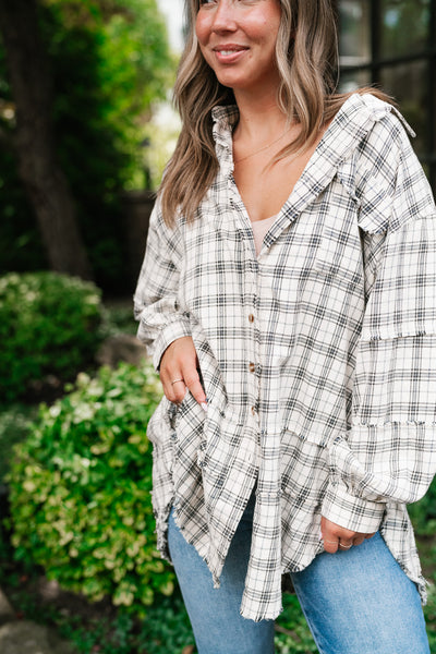 Channel the Flannel Top