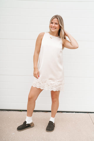 Sweet Memories Lace Mini Dress
