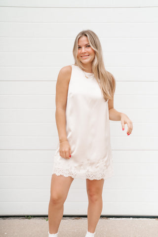 Sweet Memories Lace Mini Dress