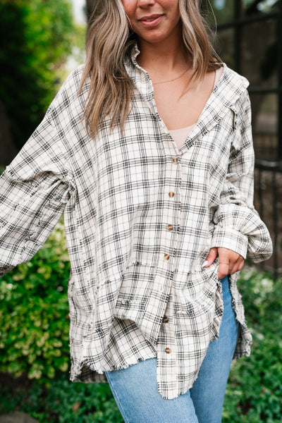 Channel the Flannel Top