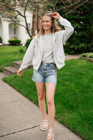 Take It Easy Hooded Zip Up