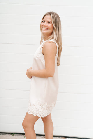 Sweet Memories Lace Mini Dress