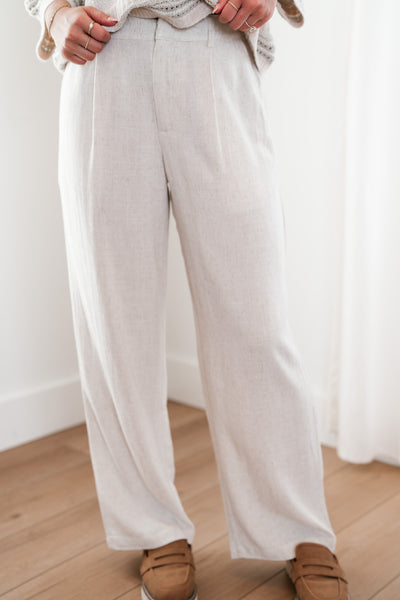 Coastal Comfort Linen Pant