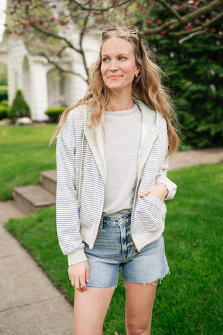 Take It Easy Hooded Zip Up