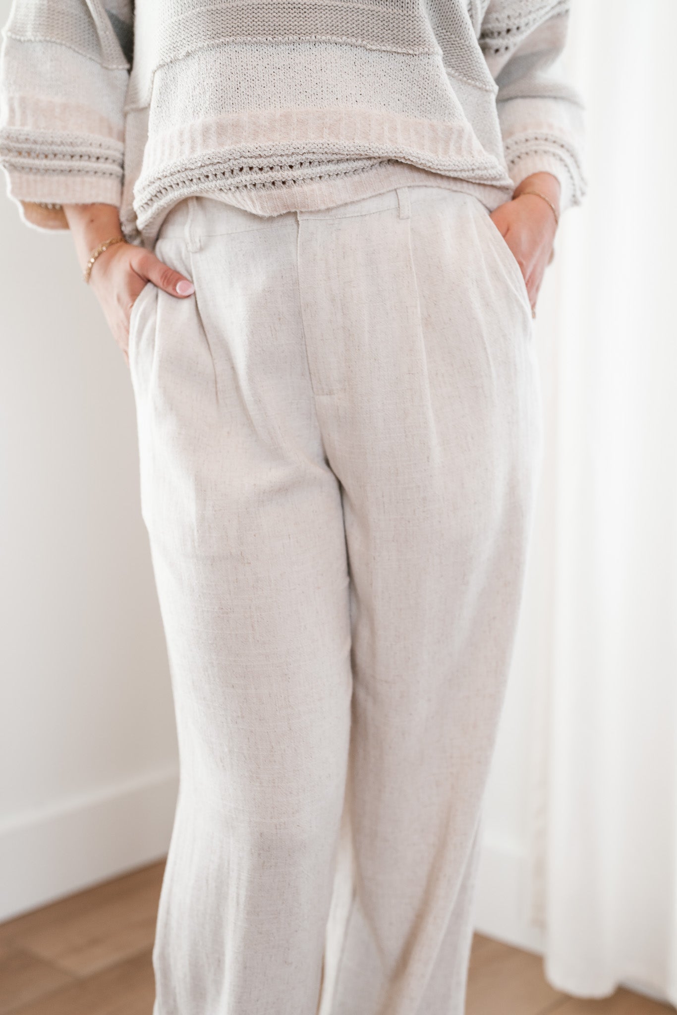 Coastal Comfort Linen Pant