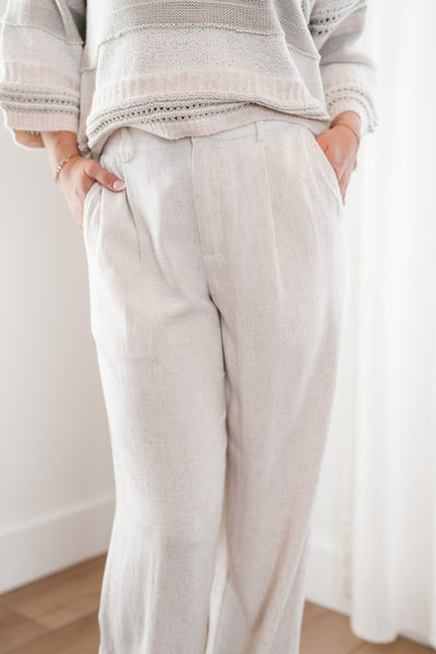 Coastal Comfort Linen Pant