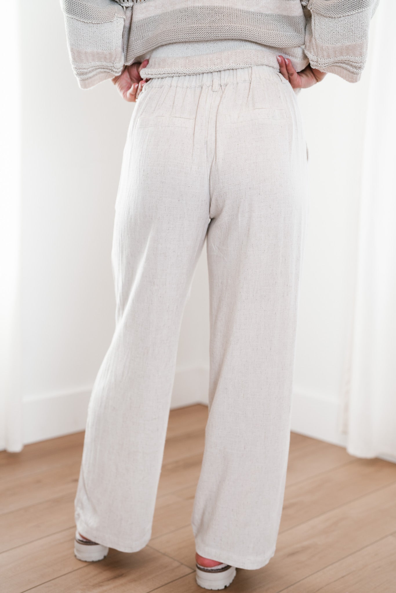 Coastal Comfort Linen Pant