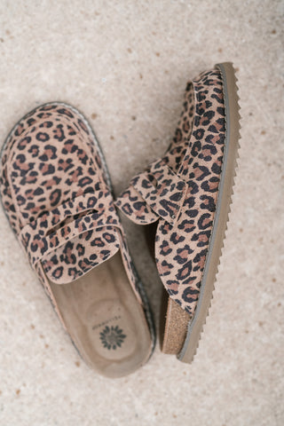 Mila Suede Leopard Clog