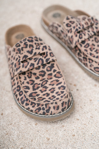 Mila Suede Leopard Clog