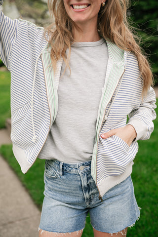 Take It Easy Hooded Zip Up
