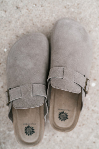 Marie Platform Clog - Taupe