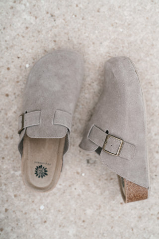 Marie Platform Clog - Taupe