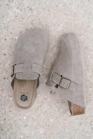 Marie Platform Clog - Taupe