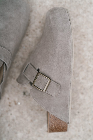Marie Platform Clog - Taupe