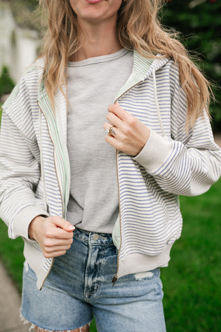 Take It Easy Hooded Zip Up