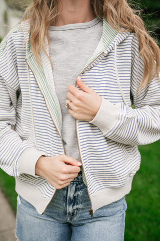 Take It Easy Hooded Zip Up
