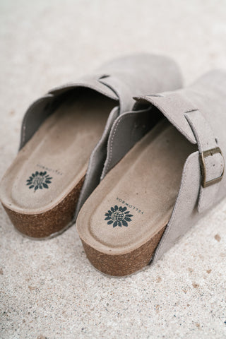 Marie Platform Clog - Taupe