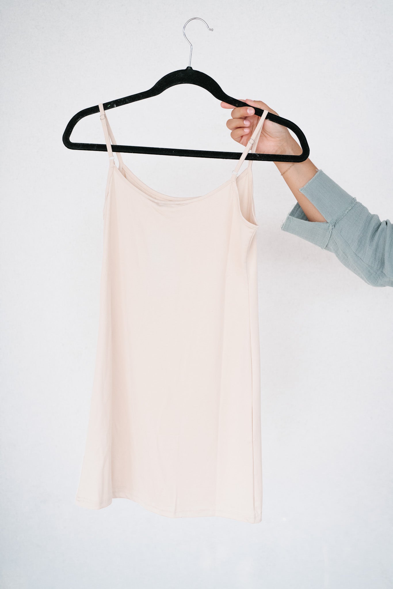 Essential Slip Dress- Nude