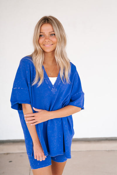 Blue Free As Can Be Top - Online