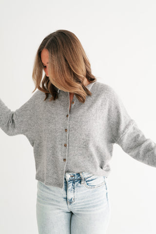 Fireside Favorite Collared Button-Down Cardigan