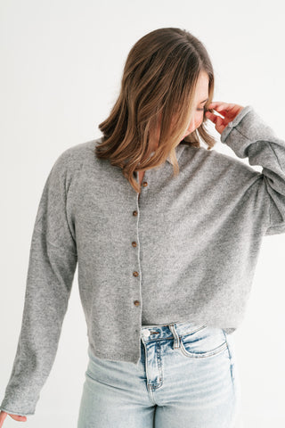 Fireside Favorite Collared Button-Down Cardigan