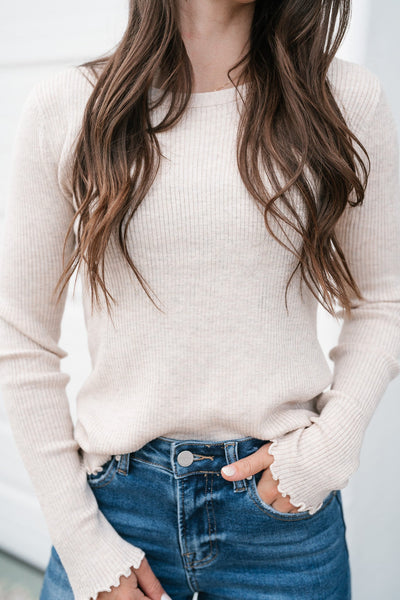 Lolla Ruffle Hem Top